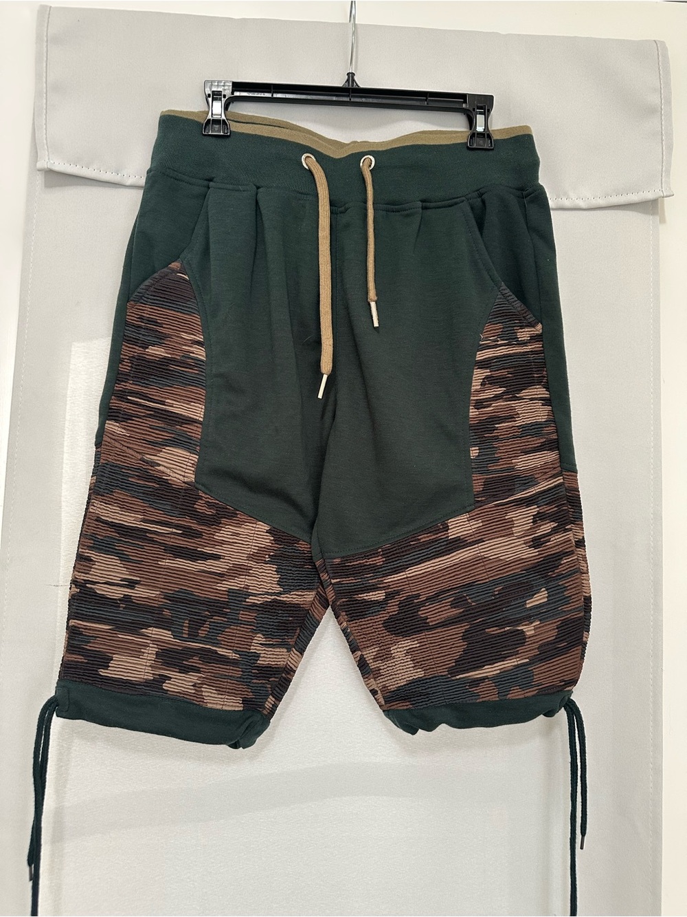 Royal Seven Junior Green Camo Pull-On Shorts